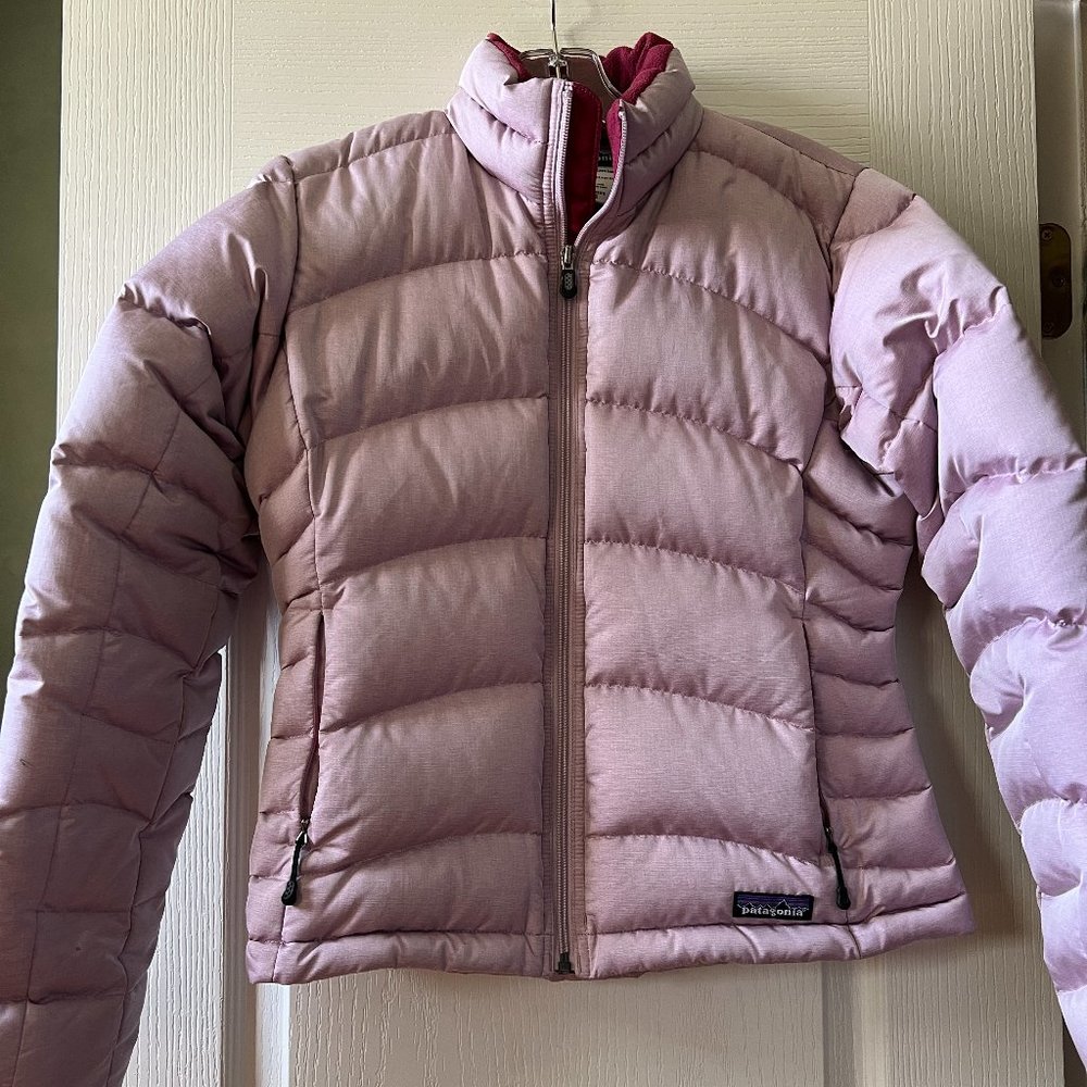 Patagonia puffer jacket • Wmn's small, super warm, real down • Pre-loved, Mint!